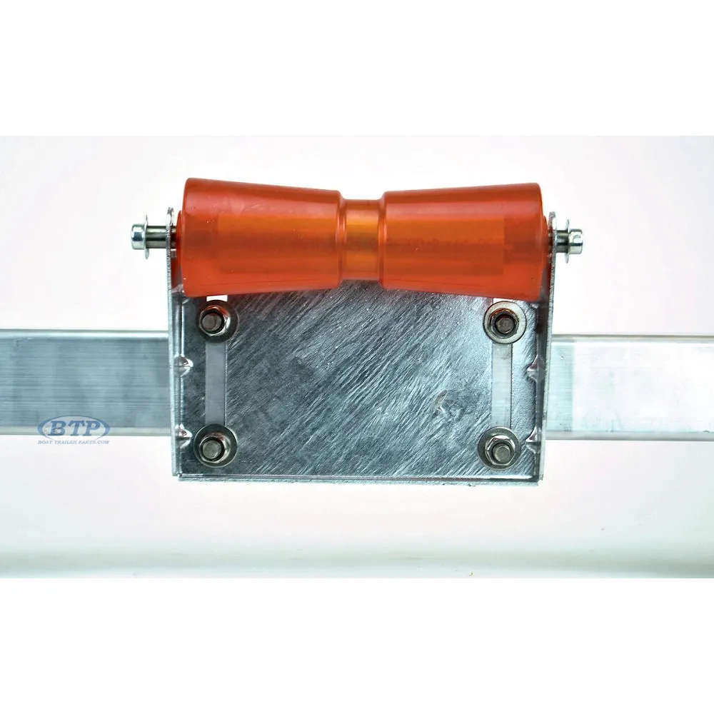 10 inch Stoltz Keel Roller Assembly Kit with Stainless Shaft and Bracket