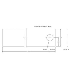 1002585 – Rear Right Stiffener Frame 14′