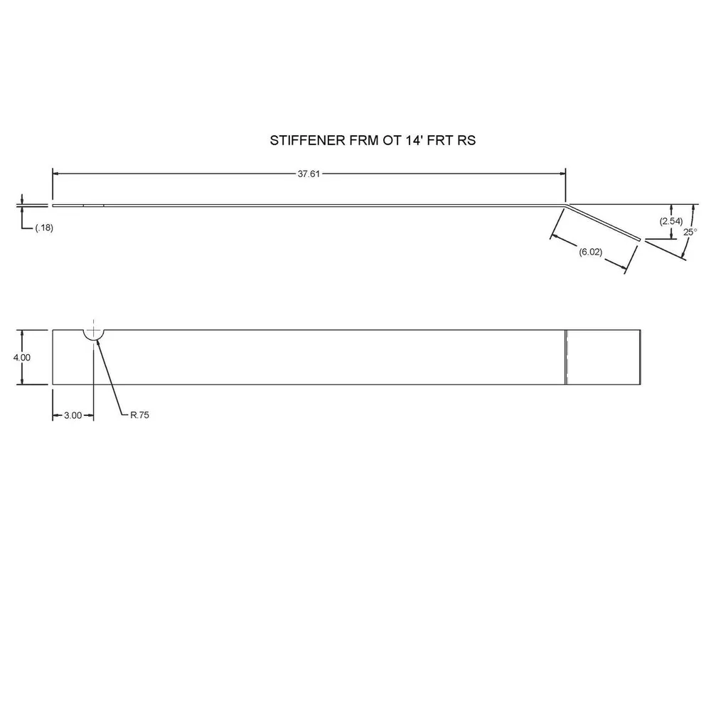 1002586 – Front Stiffener Frame 14′
