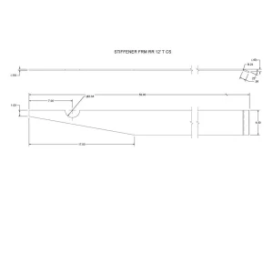 1002737 – 12′ Rear Right Stiffener Frame