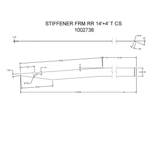 1002738 – Stiffener Frame RR 14’+4′ T CS