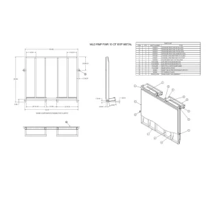 1002952 – Weld Ramp Forward Exp Metal
