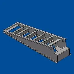 1030781 – 6′ x 20′ Weld Ramp Double Lip