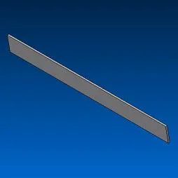 1039657 – Rear Rail Plate BVT