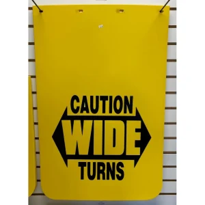 107405 – 24″ x 36″ Yellow Caution Mud Flap
