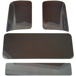1954 Spartan Front Windows – Set of 4