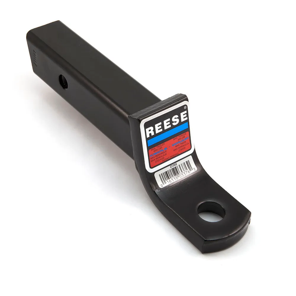 2″ Drop 1″ Hole Ball Mount – 7,500 lbs Capacity