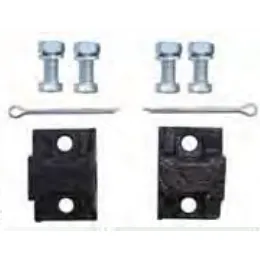 2 MOUNTING SOCKETS FOR SQUARE TUBE HANGE