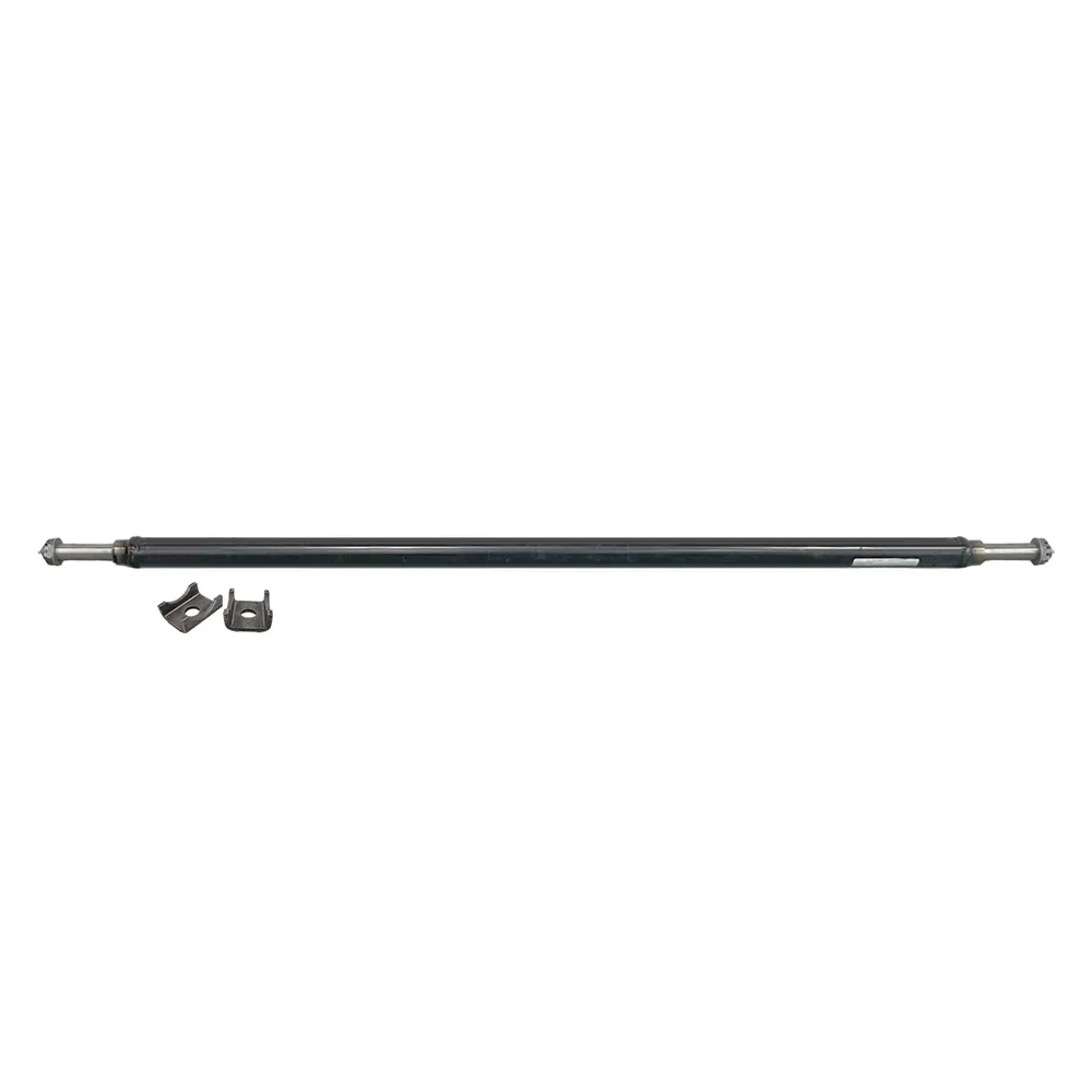 2,000 lb Capacity Round Steel Trailer Axle 65 inch Hub Face Painted