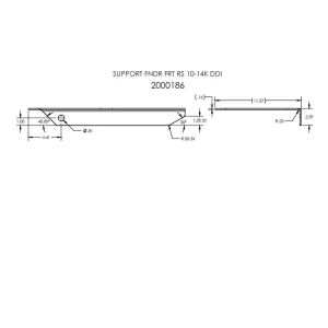 2000186 – Support Fender FRT RS 10-14K DDI