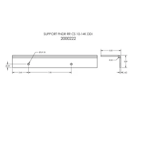 2000222 – Support Fender RR CS 10-14K DDI