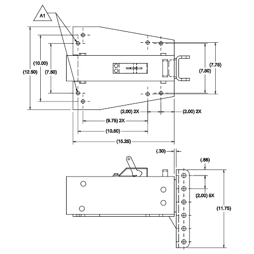 2001071 – 20K Bolt-On Hydraulic Actuator