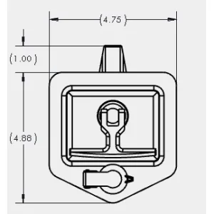 2004786 – T-Handle Latch