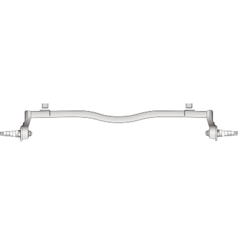 22-AXT807 Torsion Axles – Galvanized Vee (101 1/2″)