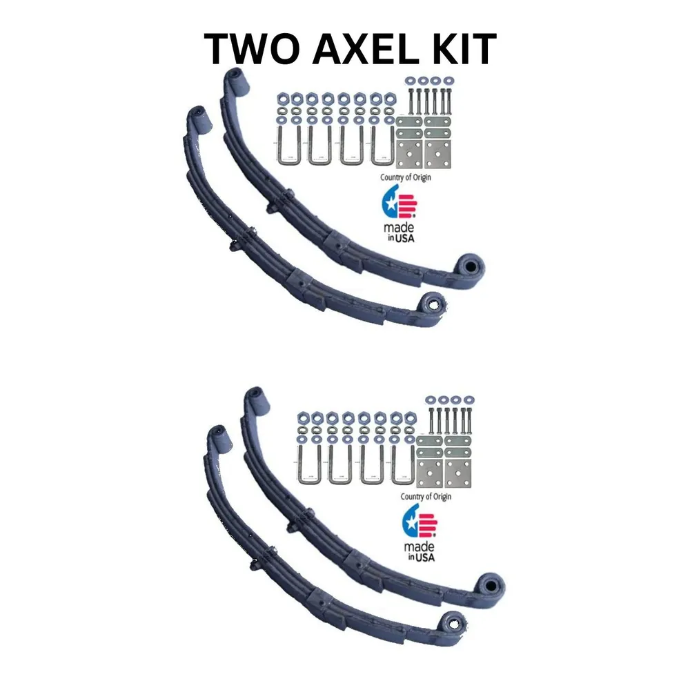 25-1/4″ 3Lf DE 2×2 2 AXEL SPRING KIT PJ1400KIT-2