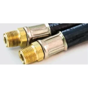 3/8″ AIR HOSE, 48″,3/8″ENDS,DBL SWIVEL,