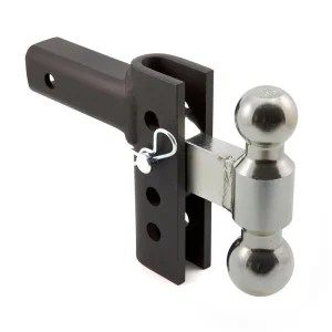4″ Drop Adjustable Ball Mount – 10,000 lbs Capacity