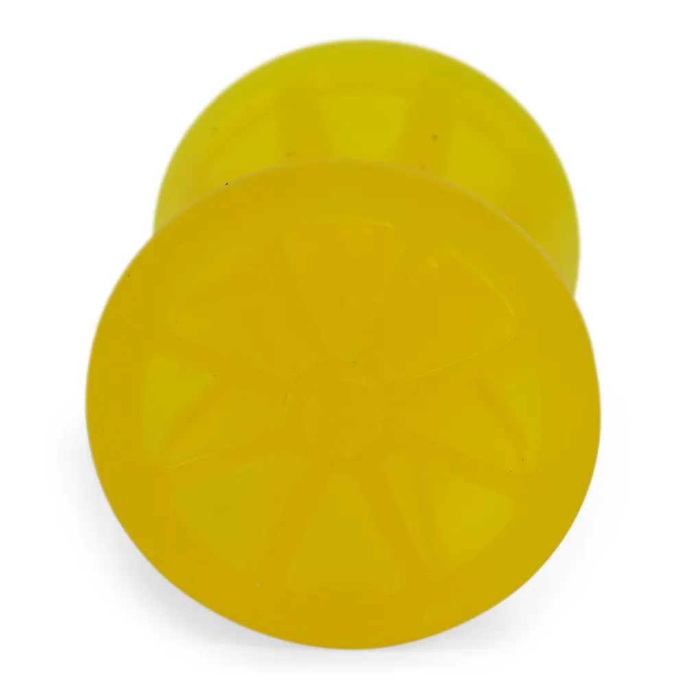 4 inch Bow Roller Yellow PVC Polyvinyl for Boat Trailer Winch Post