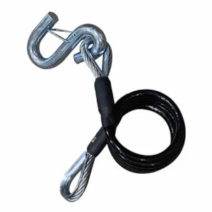 42″ Safety Cable – 9.8K – Black