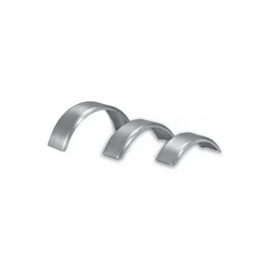 46-F1415RG //Galvanized Round Single Axle Fender