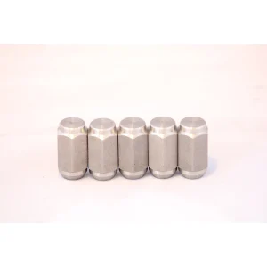 5 X STAINLESS STEEL TRAILER LUG NUTS 1/2X20 THREAD ACORN STYLE