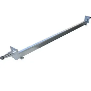 5,200-7,000 lb Custom Trailer Axle, 2″ x 3″ Raw Steel Tube #TA-5200R