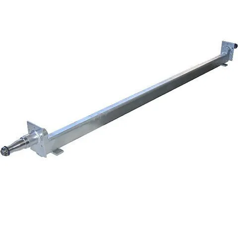 5,200-7,000 lb Custom Trailer Axle, 2″ x 3″ Raw Steel Tube #TA-5200R