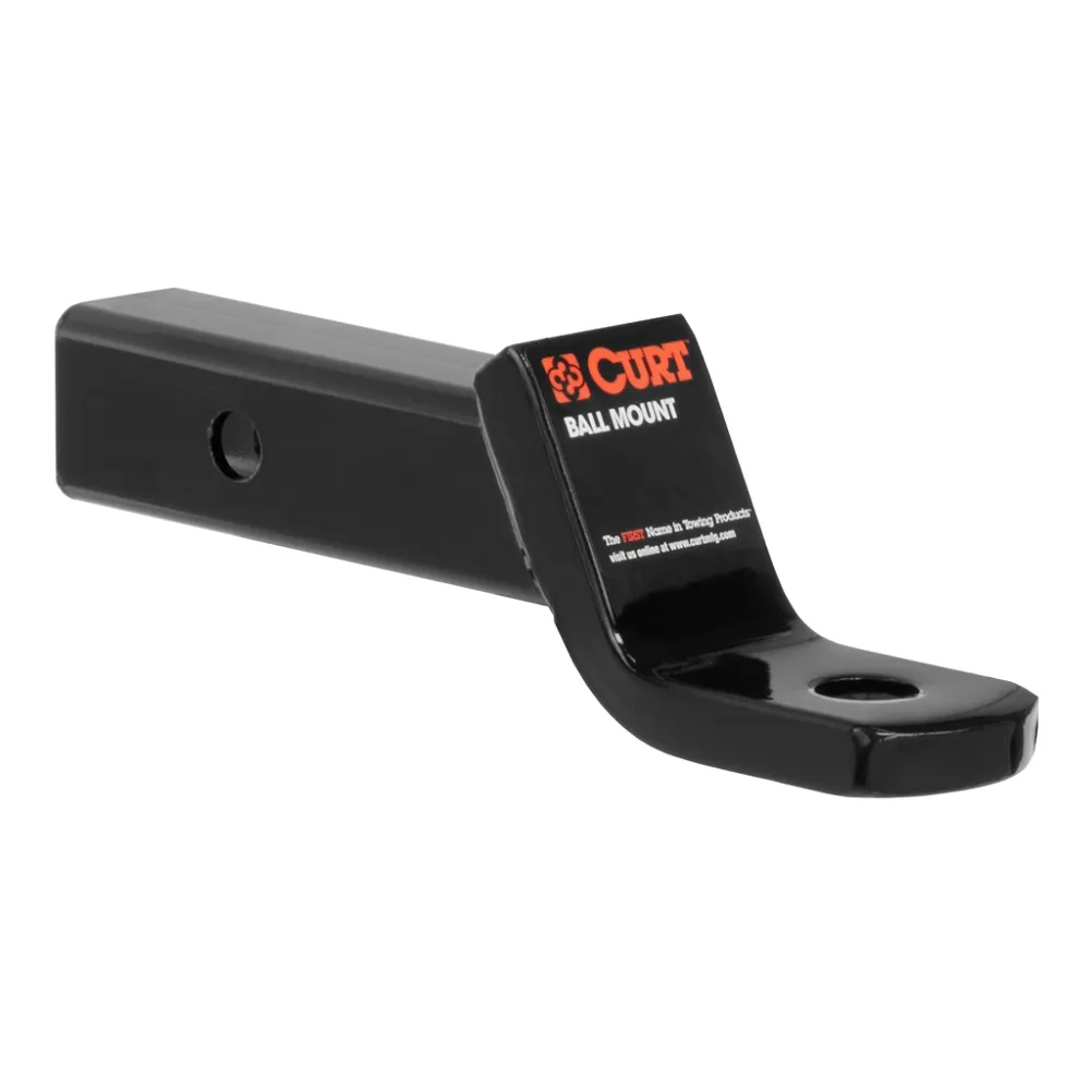 7,500 lb Capacity Steel Ball Mount 2 inch Drop 8 inch Shank