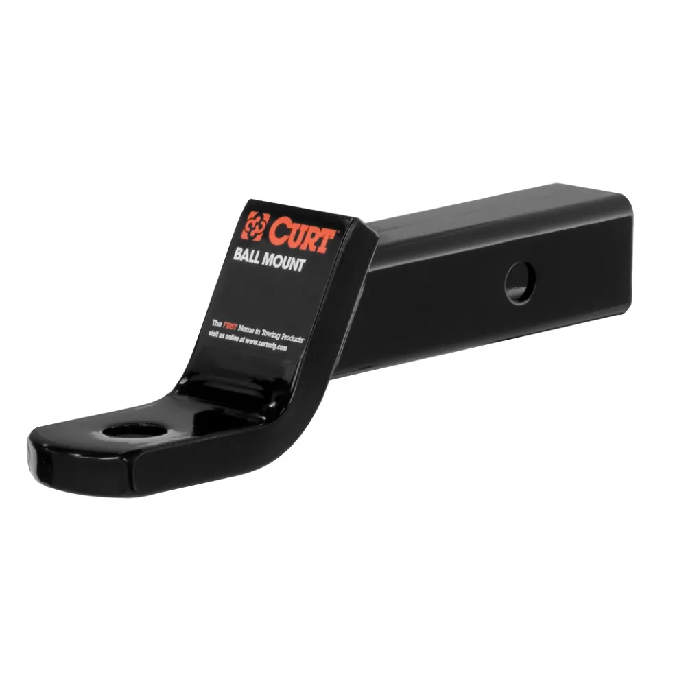 7,500 lb Capacity Steel Ball Mount 2 inch Drop 8 inch Shank