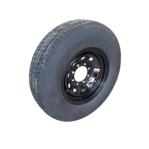 8 Lug Wheel and Tire | 235/80R16 E 10 Ply with Black Mod Wheel 8 on 6.5″ — product view 1