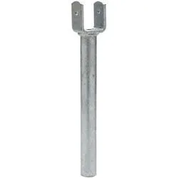 95-CP5 Bunk Chock Post – Galvanized – Square (16″L, 1 1/4″D)