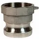 ADAPTOR 1.50 MALE CAM X F NPT (DIX-150-A-SS)