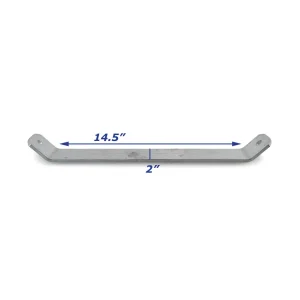 Aluminum Boat Trailer Fender or Bunk Support 17 inch for Tandem Axle
