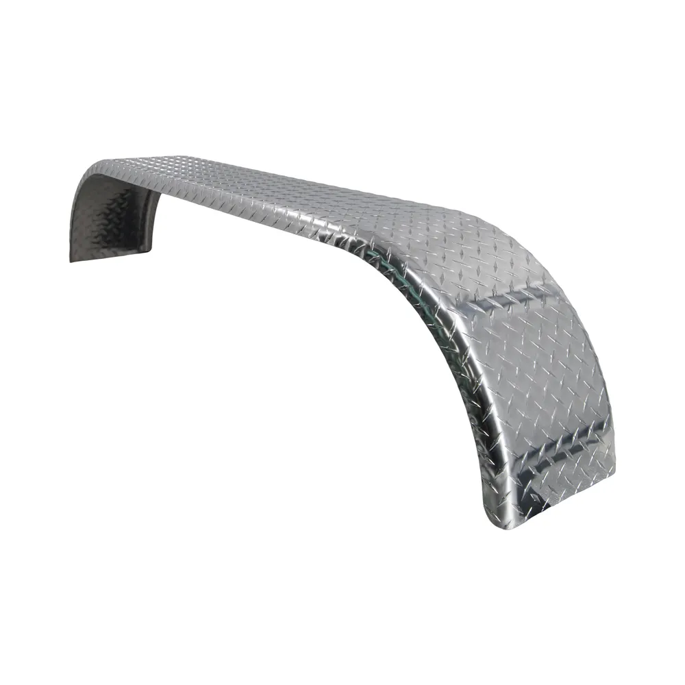 Aluminum Diamond Plate Boat Trailer Fender Tandem Axle 10 x 64 x 13