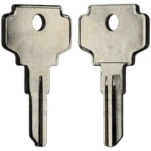 Bargman Key Blank (1977-2010) – Pack of 5