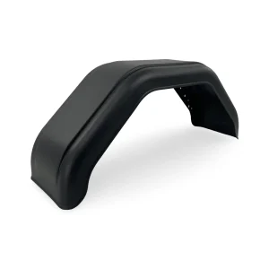 Black Plastic Single Axle Boat Trailer Fender 8 1/2 in x 30 in x 13 in
