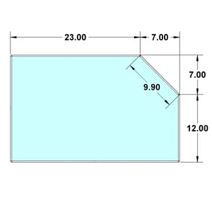 Black Waste Tank – Cut Corner