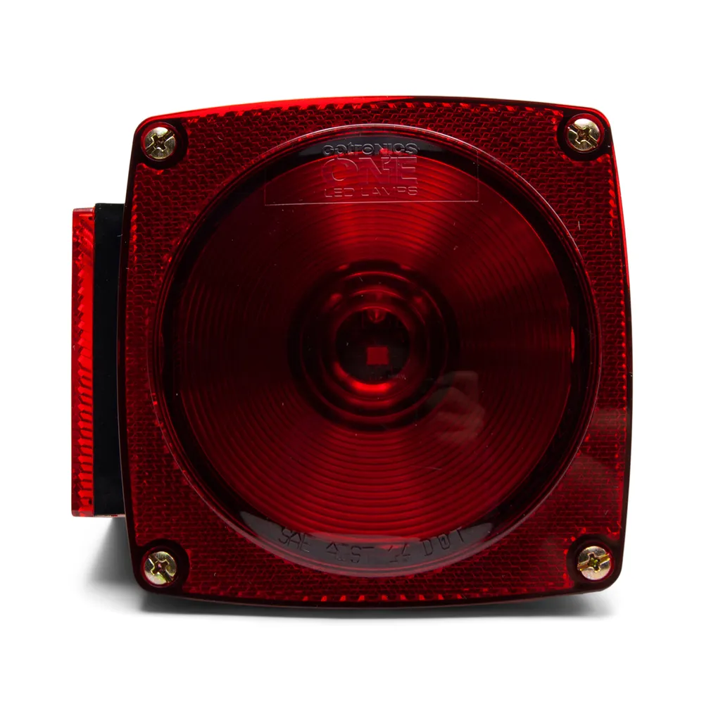Boat Trailer LED Square Submersible Light Kit
