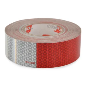 Boat Trailer Reflective Tape 2″ x 150ft Roll Alternating Silver and Red