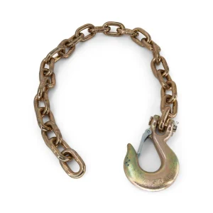 Boat Trailer Safety Chain Zinc Plated 3/8″ Thickness 35 inch 26,000lb Clevis Hook