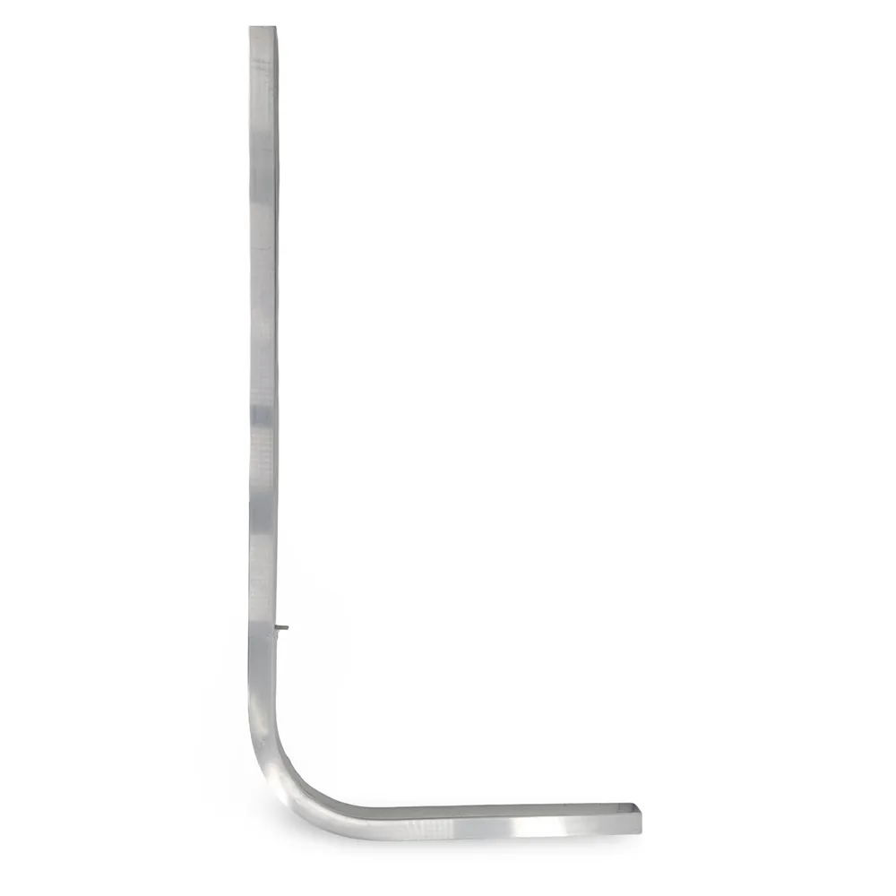 Boat Trailer Square Aluminum Guide on Pole Upright 1 1/2 in Square