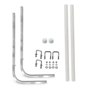 Boat Trailer Square Aluminum I Beam Frame Guide On Pole Kit