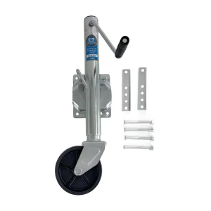 Boat Trailer Swivel Jack Dutton-Lainson 1000lb Capacity Bolt On Zinc Plated with 6 inch Wheel