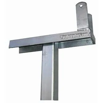 Boat Trailer Winch Mount ‘T-Top’ – Galvanized – Top Mount