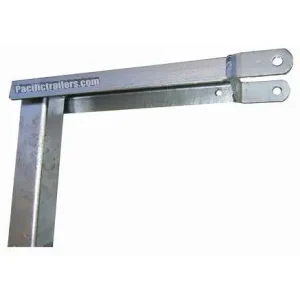 Boat Trailer Winch Mount Top – Galvanized – Top Mount