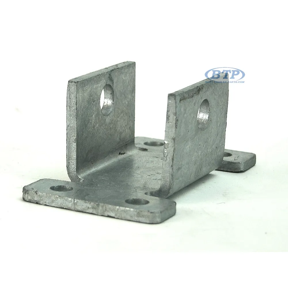 Bolt On Front Spring Hanger 4 Hole For Boat Trailer Double Eye Springs