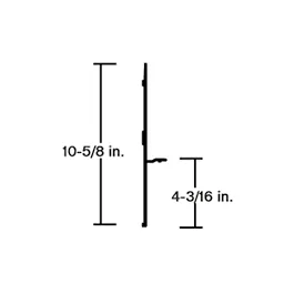 BOTTOM RAIL, 620.75″ (52′)