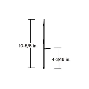 BOTTOM RAIL, DX4000 (FULL 52′)