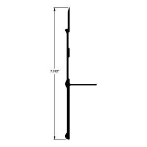 BOTTOM RAIL, “GVSD”,312″ LONG (25′)