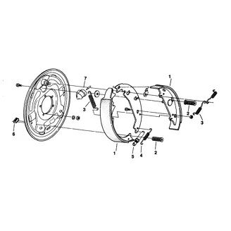 BP07-121 – Primary Shoe Return Spring Set (Qty3)